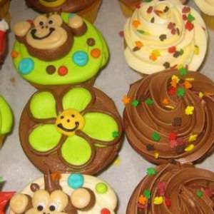 Assorted Decorated Cupcakes