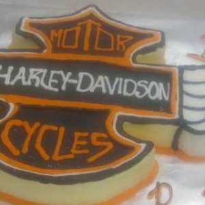 Harley Davidson Birthday Cake